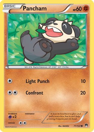 Pancham (71) Reverse Holofoil - BREAKpoint