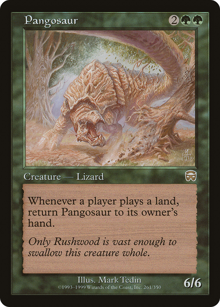 Pangosaur (261) - Mercadian Masques