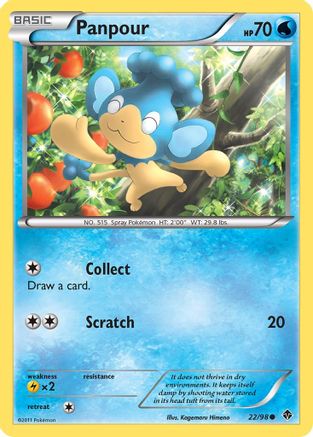 Panpour (22) Reverse Holofoil - Emerging Powers