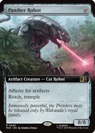 Panther Robot (Extended Art) (448) - Commander: Marvel Super Heroes
