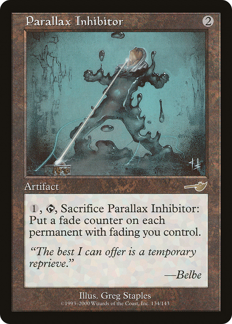 Parallax Inhibitor (134) Foil - Nemesis