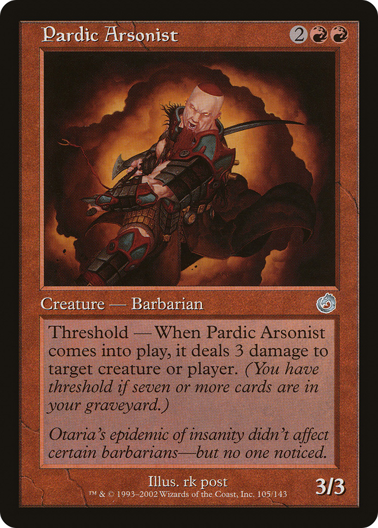 Pardic Arsonist (105) Foil - Torment