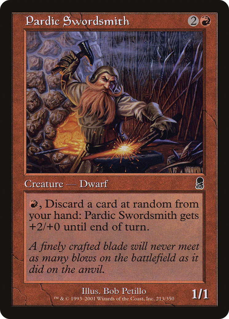 Pardic Swordsmith (213) Foil - Odyssey