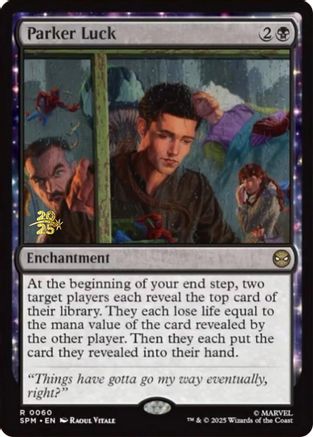 Parker Luck (Prerelease) (060) Foil - Marvel's Spider-Man
