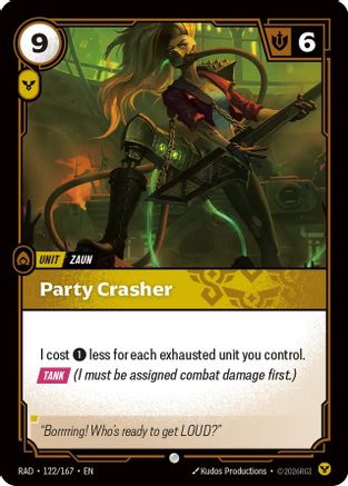 Party Crasher (122) Foil - Radiance