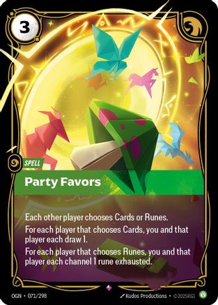 Party Favors (071) Foil - Origins