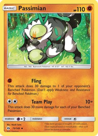 Passimian (73) Reverse Holofoil - Sun & Moon