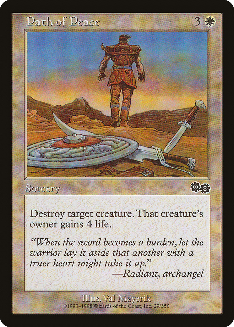 Path of Peace (029) - Urza's Saga