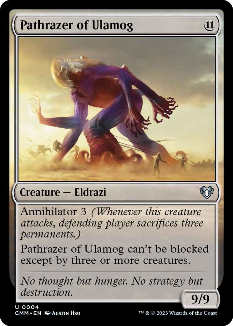 Pathrazer of Ulamog (004) Foil - Commander Masters