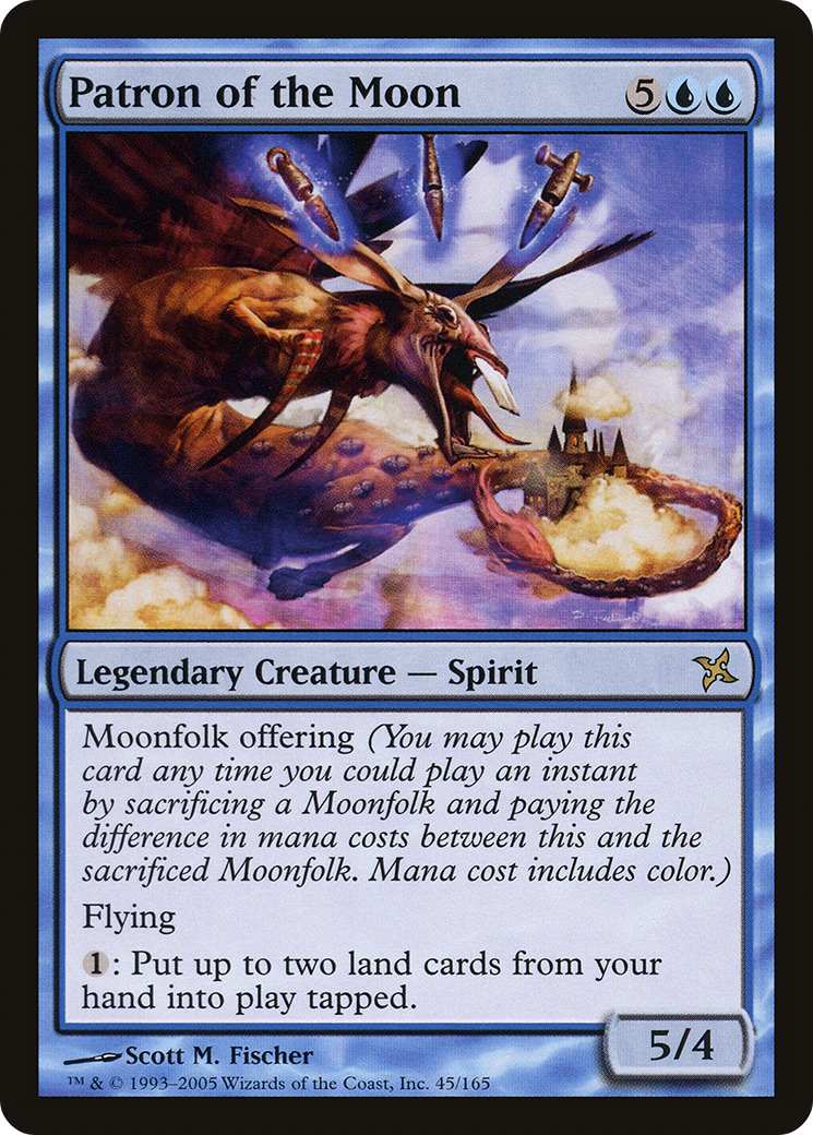 Patron of the Moon (045) Foil - Betrayers of Kamigawa