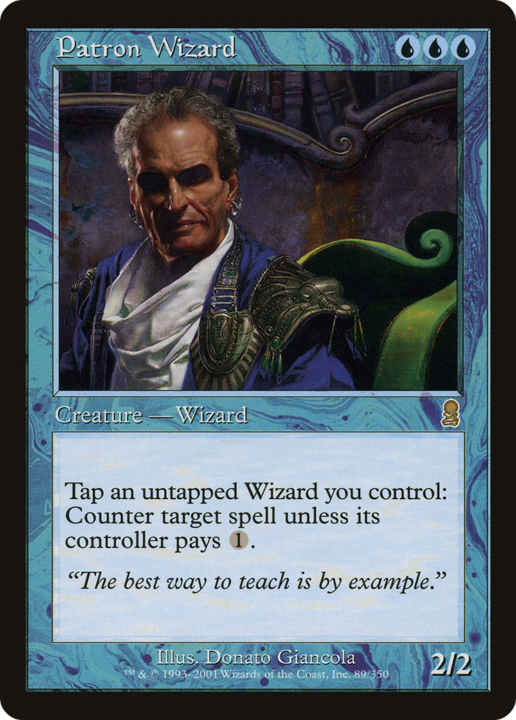Patron Wizard (089) Foil - Odyssey