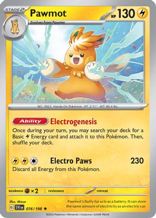Pawmot (Deck Exclusives) (76) - Scarlet & Violet