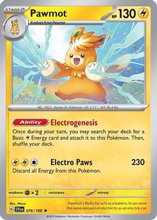 Pawmot (Line Holo) (76) Holofoil - Miscellaneous Cards & Products
