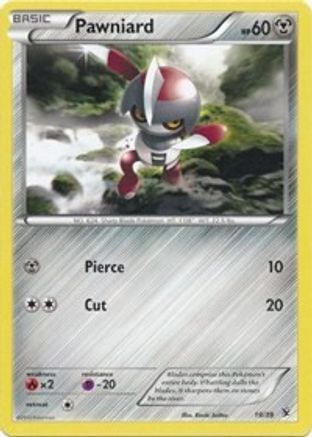Pawniard (19) - Kalos Starter Set