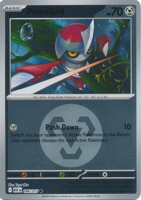 Pawniard (Energy Symbol Pattern) (146) Reverse Holofoil - Ascended Heroes