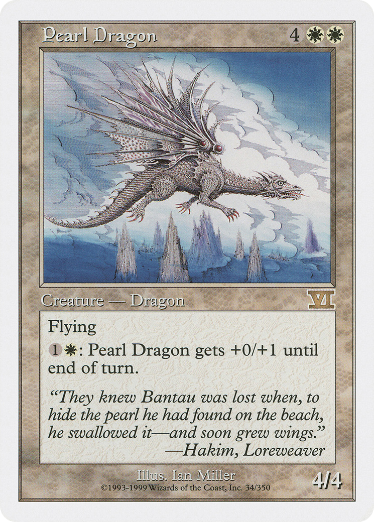 Pearl Dragon (034) - Classic Sixth Edition