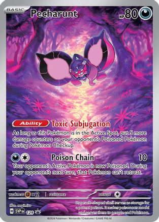 Pecharunt (Alternate Full Art) (129) Holofoil - Black Star Promos