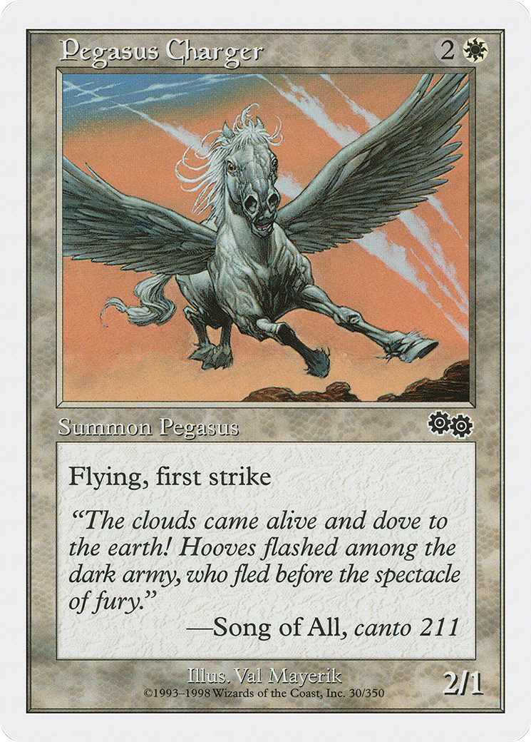 Pegasus Charger (011) - Anthologies