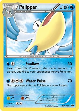 Pelipper (19) Reverse Holofoil - Roaring Skies