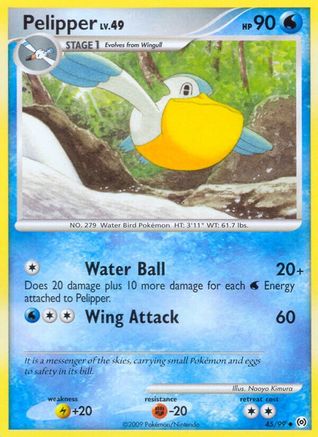 Pelipper (45) Reverse Holofoil - Arceus