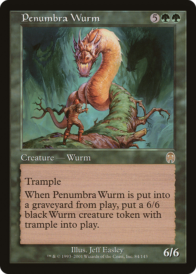 Penumbra Wurm (084) Foil - Apocalypse
