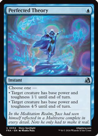 Perfected Theory (034) Foil - Reality Fracture