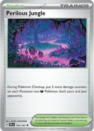 Perilous Jungle (156) Reverse Holofoil - Temporal Forces
