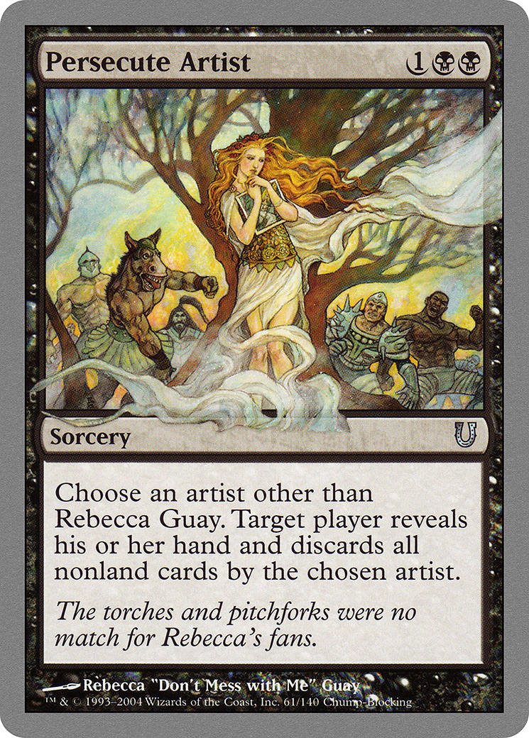 Persecute Artist (061) - Unhinged