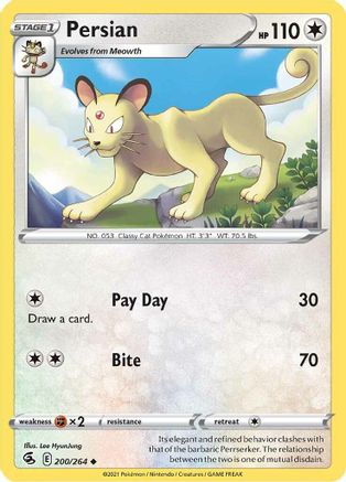 Persian (200) - Fusion Strike