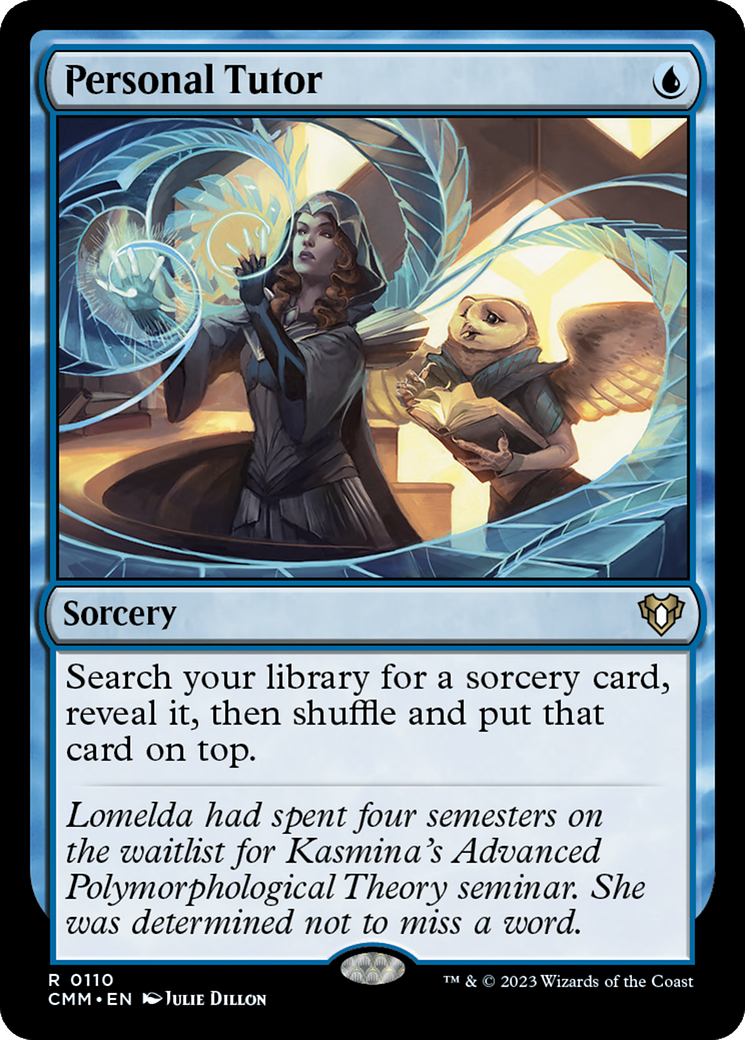 Personal Tutor (110) Foil - Commander Masters