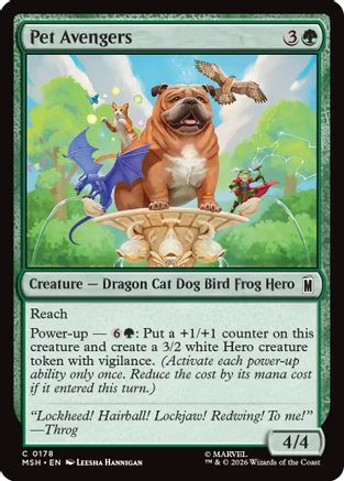 Pet Avengers (178) Foil - Marvel Super Heroes