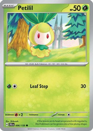 Petilil (6) Reverse Holofoil - Journey Together