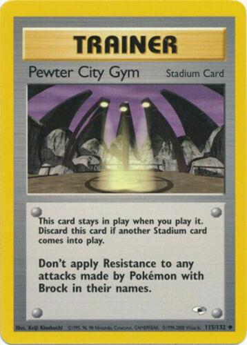Pewter City Gym (115) (Unlimited) - Gym Heroes