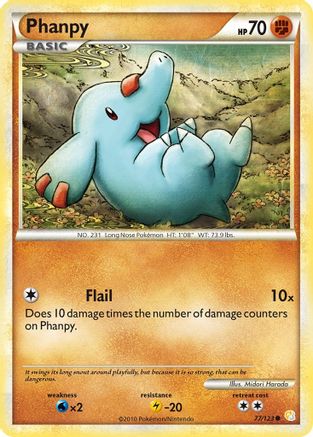 Phanpy (77) - HeartGold & SoulSilver