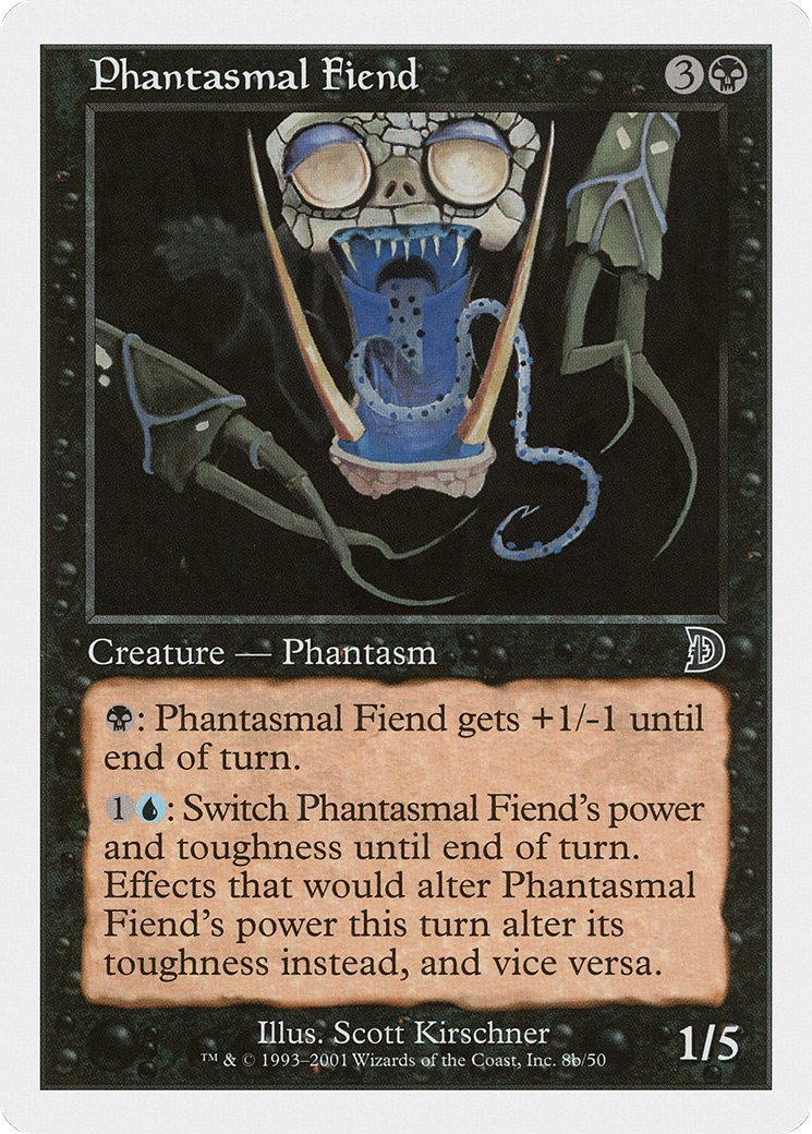 Phantasmal Fiend (08b) - Deckmasters