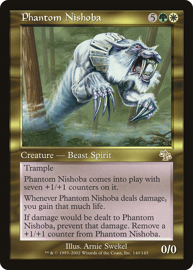 Phantom Nishoba (140) Foil - Judgment