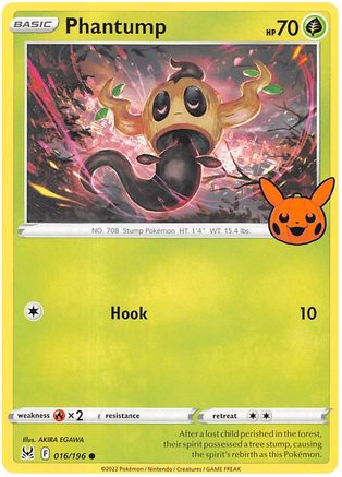 Phantump (Lost Origin) (16) - Trick or Trade BOOster Bundle