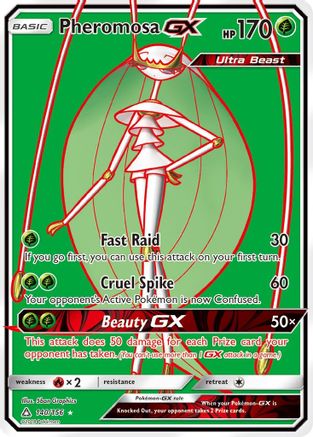 Pheromosa GX (Full Art) (140) Holofoil - Ultra Prism
