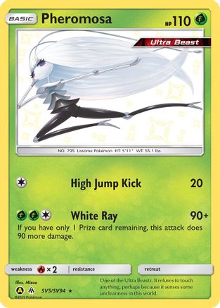Pheromosa (SV5) (Shiny Vault) Holofoil - Hidden Fates