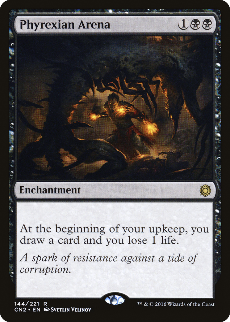 Phyrexian Arena (144) Foil - Conspiracy: Take the Crown