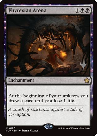 Phyrexian Arena (Promo Pack) (180) - Secrets of Strixhaven