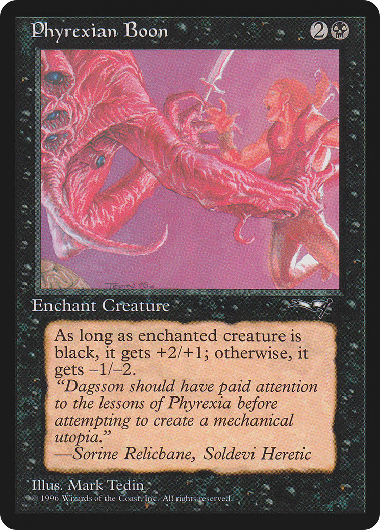 Phyrexian Boon (b) - Alliances