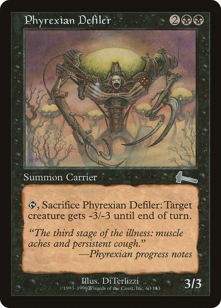 Phyrexian Defiler (060) - Urza's Legacy
