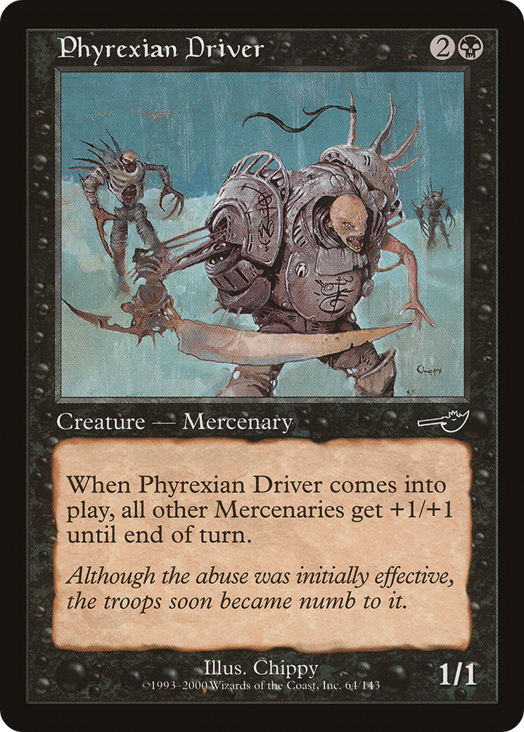 Phyrexian Driver (064) - Nemesis