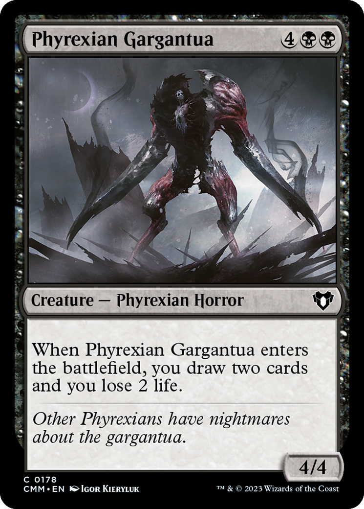 Phyrexian Gargantua (178) - Commander Masters