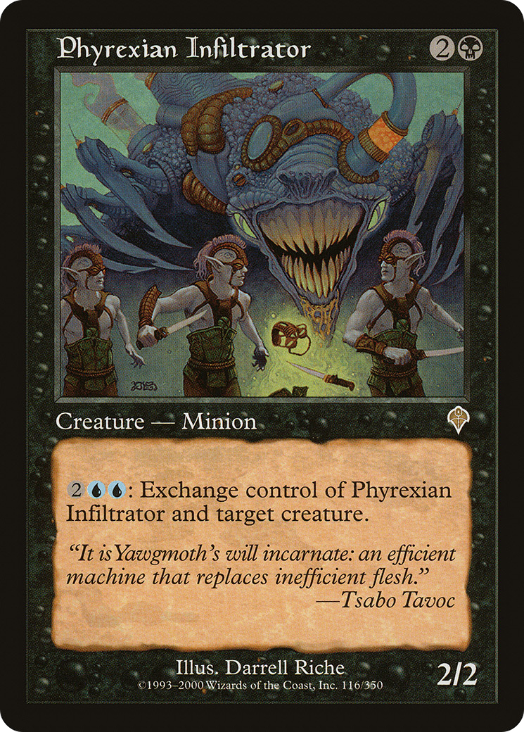 Phyrexian Infiltrator (116) Foil - Invasion