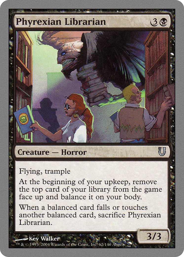 Phyrexian Librarian (062) - Unhinged