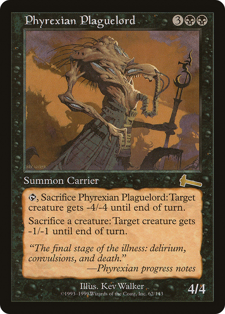 Phyrexian Plaguelord (062) - Urza's Legacy