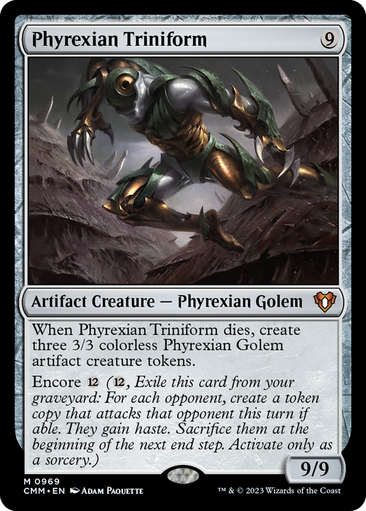 Phyrexian Triniform (969) - Commander Masters