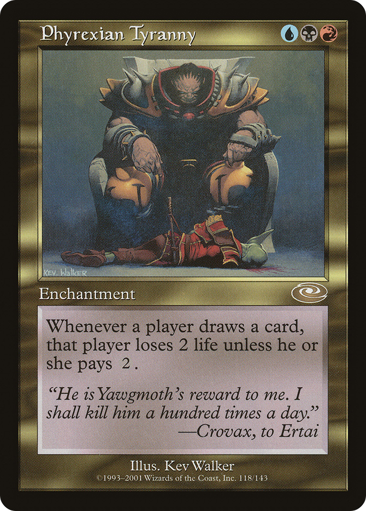 Phyrexian Tyranny (118) Foil - Planeshift